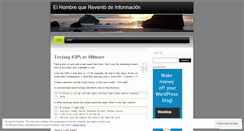 Desktop Screenshot of elhombrequereventodeinformacion.wordpress.com