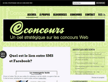 Tablet Screenshot of econcours.wordpress.com