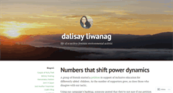 Desktop Screenshot of dalisayliwanag.wordpress.com
