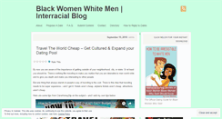 Desktop Screenshot of blackwomenwhitemen.wordpress.com