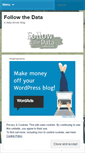 Mobile Screenshot of followthedata.wordpress.com