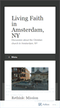 Mobile Screenshot of livingfaithamsterdam.wordpress.com