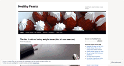 Desktop Screenshot of healthyfeasts.wordpress.com