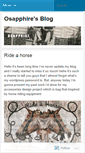 Mobile Screenshot of osapphire.wordpress.com