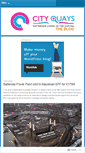 Mobile Screenshot of cityquays.wordpress.com