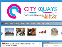 Tablet Screenshot of cityquays.wordpress.com