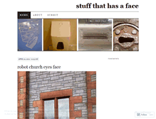 Tablet Screenshot of facestuff.wordpress.com