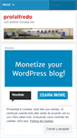 Mobile Screenshot of profalfredo.wordpress.com