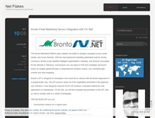 Tablet Screenshot of netflakes.wordpress.com