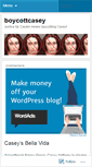 Mobile Screenshot of boycottcasey.wordpress.com