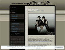 Tablet Screenshot of lawliet.wordpress.com