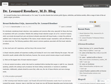 Tablet Screenshot of leonardroudner.wordpress.com
