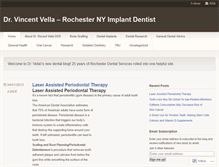 Tablet Screenshot of bestrochesterdentist.wordpress.com