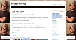 Desktop Screenshot of pontocomvoce.wordpress.com