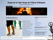 Tablet Screenshot of fallavirgendelolivar.wordpress.com