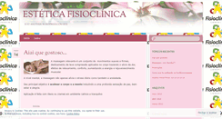 Desktop Screenshot of esteticafisioclinica.wordpress.com