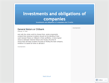 Tablet Screenshot of danfinance.wordpress.com