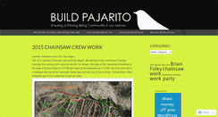 Desktop Screenshot of buildpajarito.wordpress.com