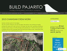 Tablet Screenshot of buildpajarito.wordpress.com