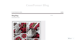 Desktop Screenshot of casapomar.wordpress.com