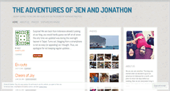 Desktop Screenshot of jenandjonathon.wordpress.com