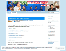 Tablet Screenshot of kharismanada.wordpress.com