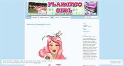 Desktop Screenshot of flamingogirl.wordpress.com
