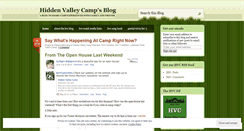 Desktop Screenshot of hiddenvalleycamp.wordpress.com