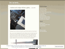 Tablet Screenshot of flatcappublishing.wordpress.com