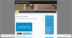 Desktop Screenshot of dildaperez.wordpress.com