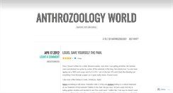 Desktop Screenshot of anthtothezoo.wordpress.com