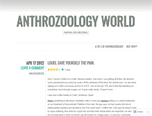 Tablet Screenshot of anthtothezoo.wordpress.com