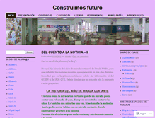 Tablet Screenshot of construimosfuturo.wordpress.com