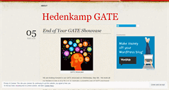 Desktop Screenshot of hedenkampgate.wordpress.com