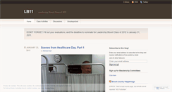 Desktop Screenshot of lb11.wordpress.com