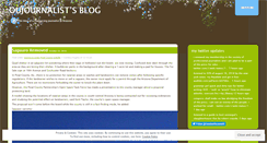 Desktop Screenshot of oujournalist.wordpress.com