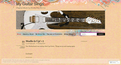 Desktop Screenshot of myguitarsings.wordpress.com