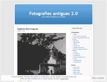 Tablet Screenshot of fotosantigues.wordpress.com