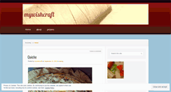 Desktop Screenshot of mywishcraft.wordpress.com