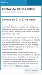 Mobile Screenshot of elblocdecarlostelmo.wordpress.com