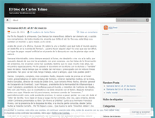 Tablet Screenshot of elblocdecarlostelmo.wordpress.com