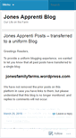 Mobile Screenshot of jonesapprenti.wordpress.com