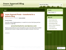 Tablet Screenshot of jonesapprenti.wordpress.com