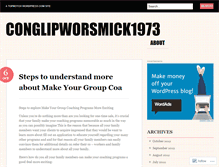 Tablet Screenshot of conglipworsmick1973.wordpress.com