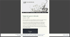 Desktop Screenshot of lrfotoevideo.wordpress.com