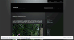 Desktop Screenshot of geblendet.wordpress.com