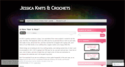 Desktop Screenshot of jessicaknitsandcrochets.wordpress.com