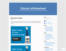 Tablet Screenshot of calculoinfinitesimal.wordpress.com