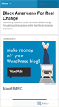 Mobile Screenshot of blackarc.wordpress.com