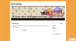 Desktop Screenshot of barksweetly.wordpress.com